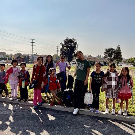 Concordia Chinese School students after school