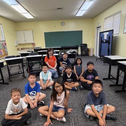 Concordia Chinese School students in Chinese language class