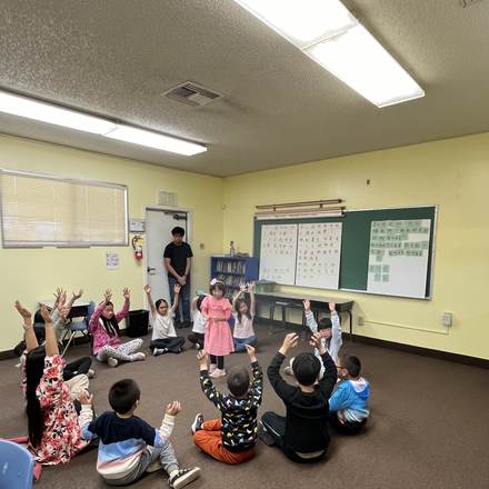 Concordia Chinese School students in Chinese language class