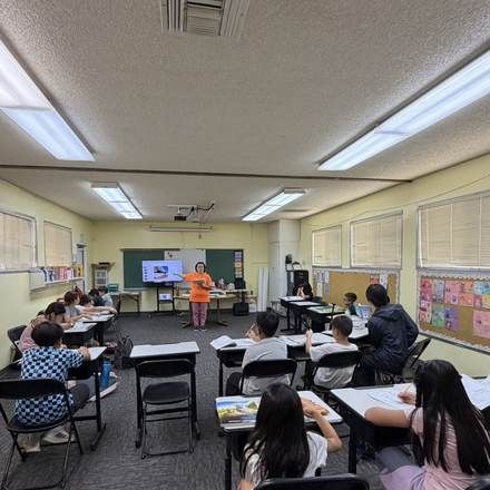 Concordia Chinese School students in Chinese language class