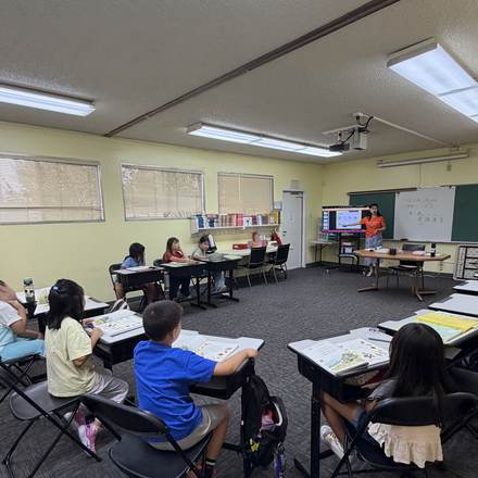 Concordia Chinese School students in Chinese language class