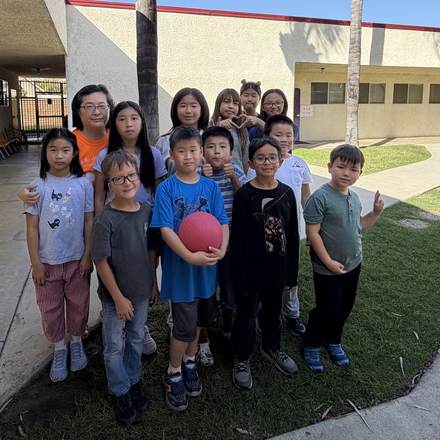 Concordia Chinese School students in Chinese language class