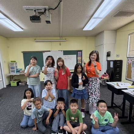 Concordia Chinese School students in Chinese language class