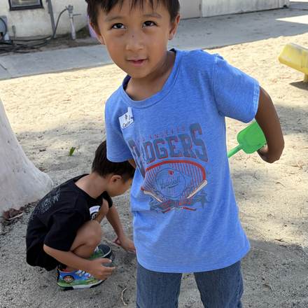 Concordia Chinese School students playing on the playground