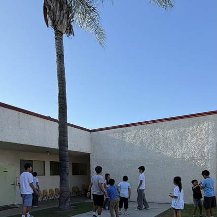 Concordia Chinese School students playing on the playground
