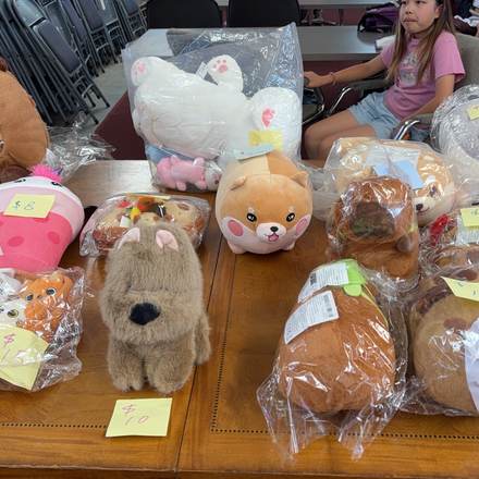 Concordia Chinese School students at the reward store day